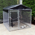 Large outdoor high-quality galvanized kennel cage